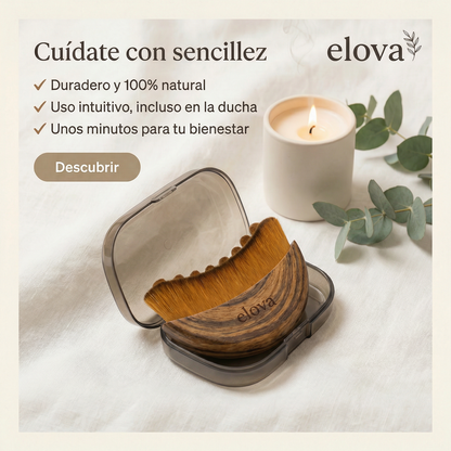 elova | Cepillo de masaje linfático facial