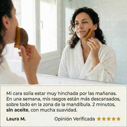 elova | Cepillo de masaje linfático facial